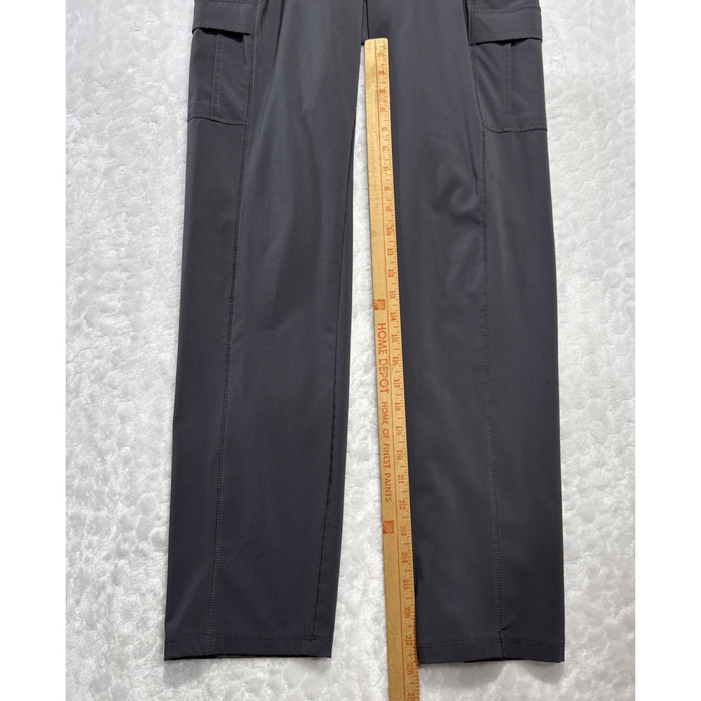 Eddie Bauer Womens Cargo Pockets Pull On Pants Size 8 Gray Casual Active - Picture 4 of 7